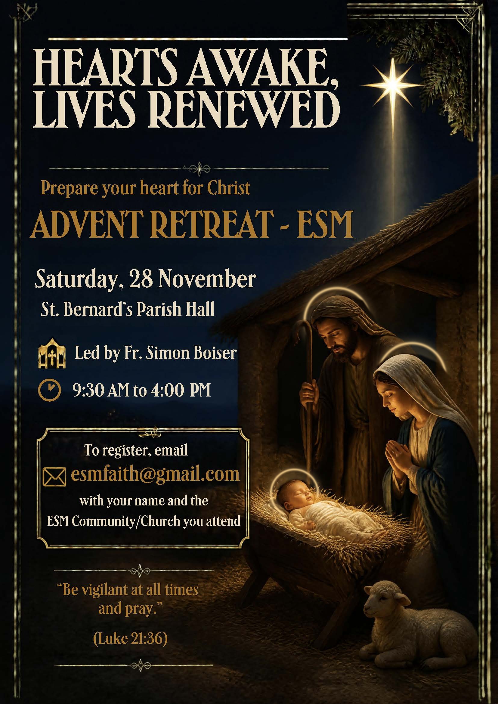 Advent retreat