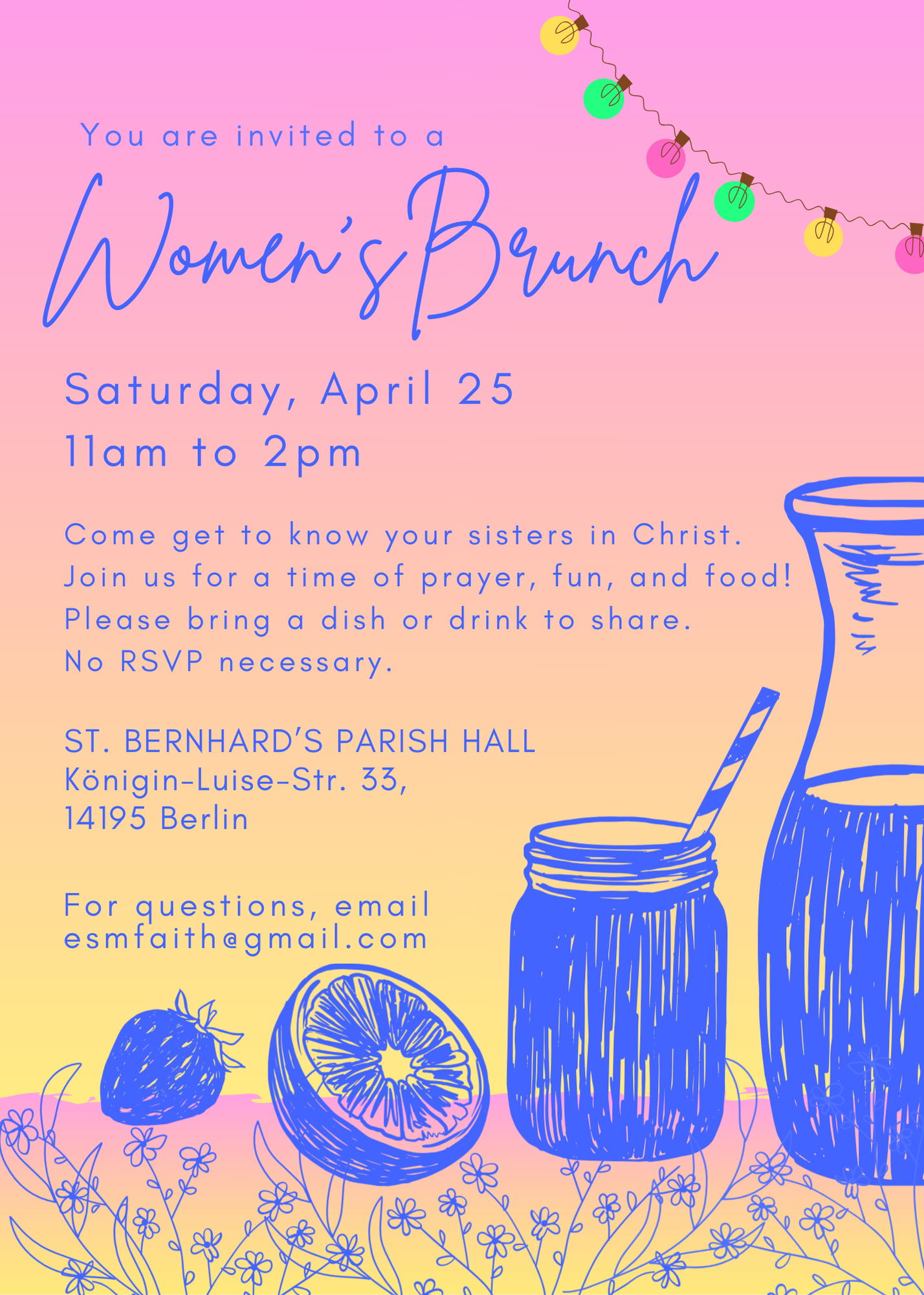 April Women's Brunch